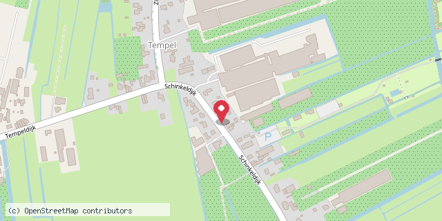 Een kaart met de locatie van Anja's buurtbieb