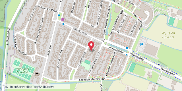 Een kaart met de locatie van BuurtBoek35