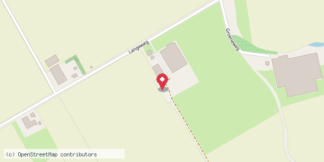 Een kaart met de locatie van Charlottenburg