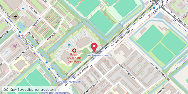 Een kaart met de locatie van De Piramide
