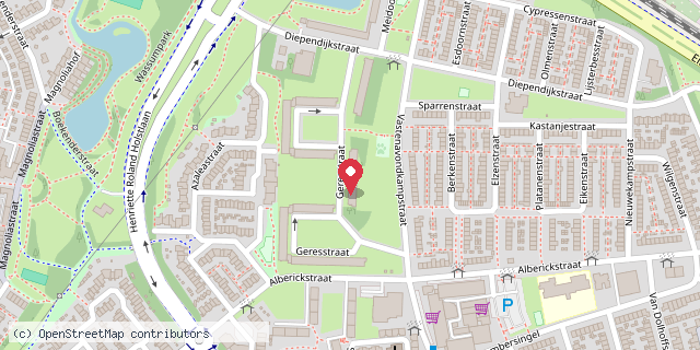 Een kaart met de locatie van De Schatkist