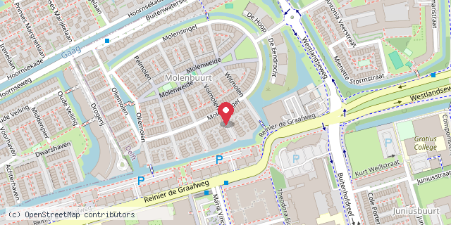 Een kaart met de locatie van EijkenBieb