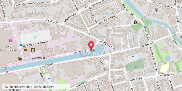 Een kaart met de locatie van Ergotherapiepraktijk De Oplossing