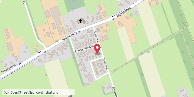 Een kaart met de locatie van Gerda's Boeken Steckie