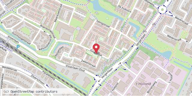 Een kaart met de locatie van Huis van Droo
