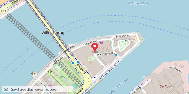 Een kaart met de locatie van Jeugdtandverzorging Sanakids