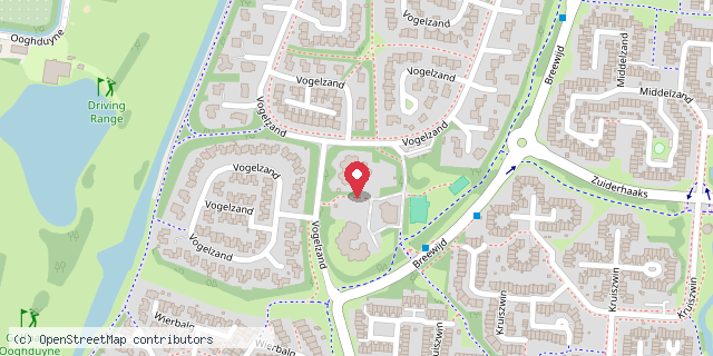 Een kaart met de locatie van KinderwerfboekStation in Speelotheek 't Stokpaardje