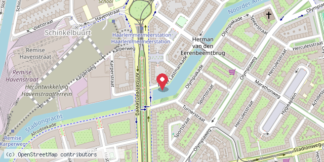 Een kaart met de locatie van Lastboeken