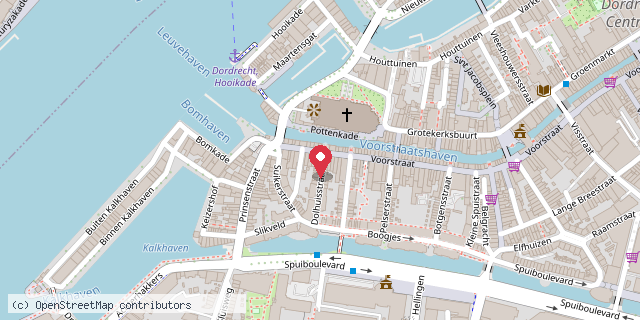 Een kaart met de locatie van Leenbieb 'Kind zo blij'  - Voor jong en oud