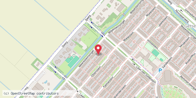 Een kaart met de locatie van Les Livres minibieb