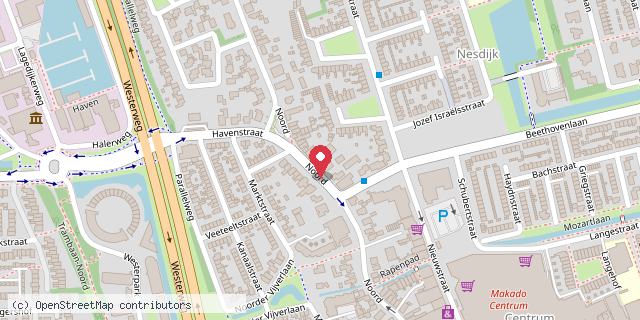 Een kaart met de locatie van Logopediepraktijk Schagen