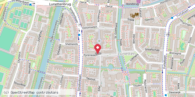 Een kaart met de locatie van Meenemen en (iets anders) terugzetten