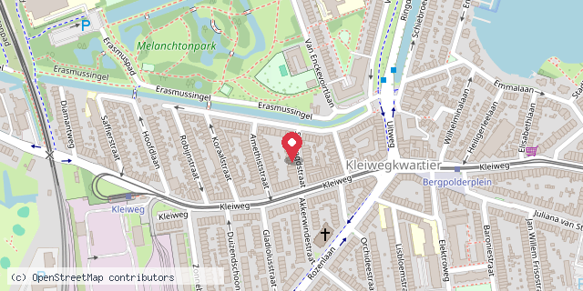 Een kaart met de locatie van Minibieb Bibliotheek Rotterdam: Smaragdstraat 5