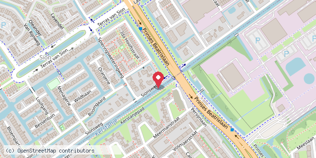 Een kaart met de locatie van Minibieb bij Zelf-gemaakt en benut