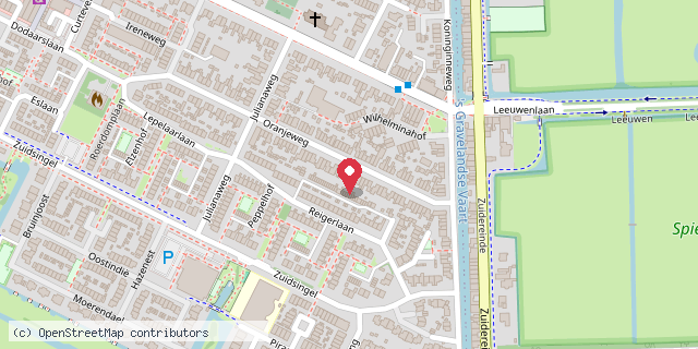 Een kaart met de locatie van Minibieb Kortenhoef
