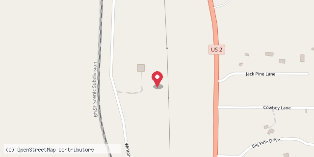 Een kaart met de locatie van Minibieb Moerkapelle