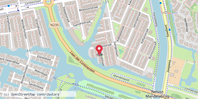 Een kaart met de locatie van Minibieb Purmerend Weidevenne Azi\u00ebkwadrant