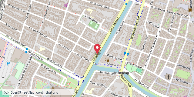Een kaart met de locatie van Minibieb van Aukje