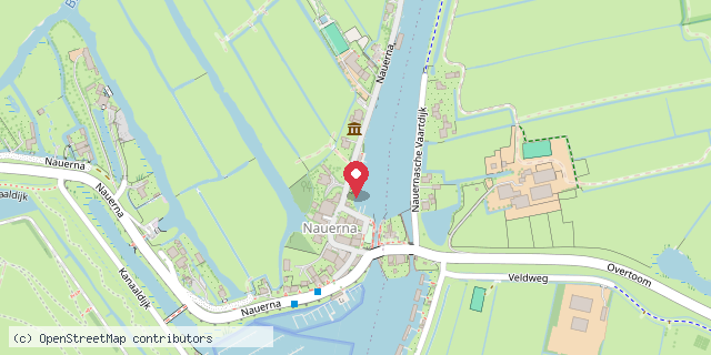 Een kaart met de locatie van onmyway