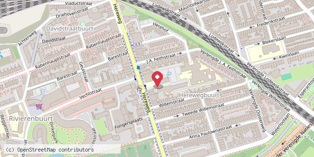 Een kaart met de locatie van Opening ruilbibliotheek Lentis Groningen