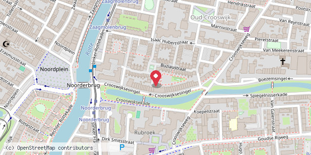 Een kaart met de locatie van PisuisseBieb