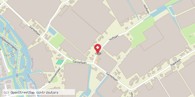 Een kaart met de locatie van Renate's Minibieb