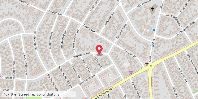 Een kaart met de locatie van Sjteinakker