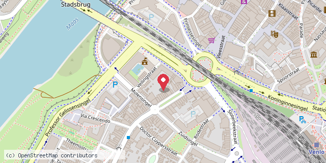 Een kaart met de locatie van Zelfregiecentrum