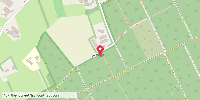 Een kaart met de locatie van Zorgboerderij Bosser-Marten