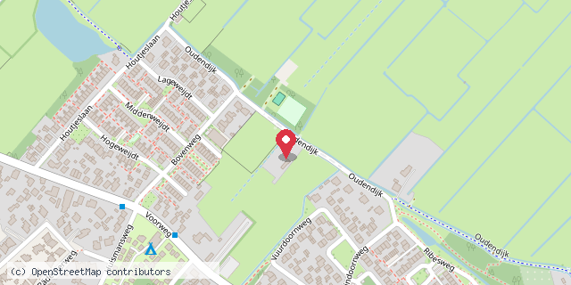 Een kaart met de locatie van Meera Schimmel