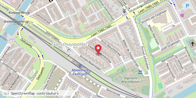 Een kaart met de locatie van jan gordijn
