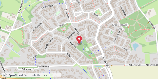 Een kaart met de locatie van Jelle Hofstee