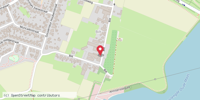 Een kaart met de locatie van Minibieb Dyvano's bieb