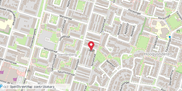 Een kaart met de locatie van Minibieb SABI