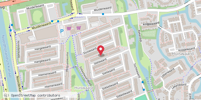 Een kaart met de locatie van buurtbieb