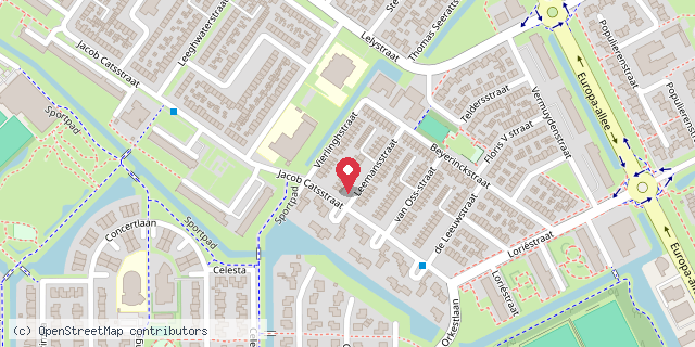Een kaart met de locatie van Cherish boekenfeest