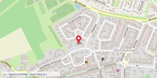 Een kaart met de locatie van Petra den Engelsman