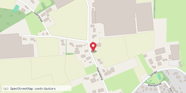 Een kaart met de locatie van Annemarie Stroop