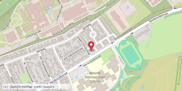 Een kaart met de locatie van Mini-Bieb MikMak's Wereld