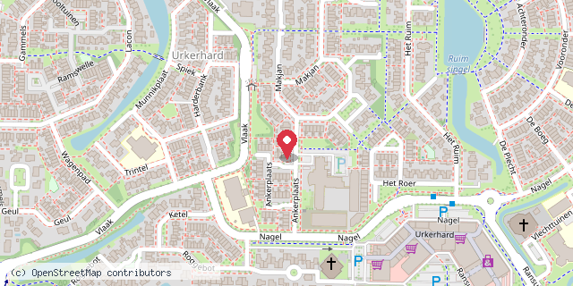 Een kaart met de locatie van minibieburk