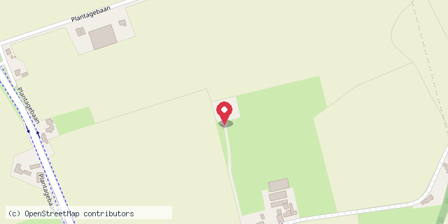 Een kaart met de locatie van Minibieb Dit is 't