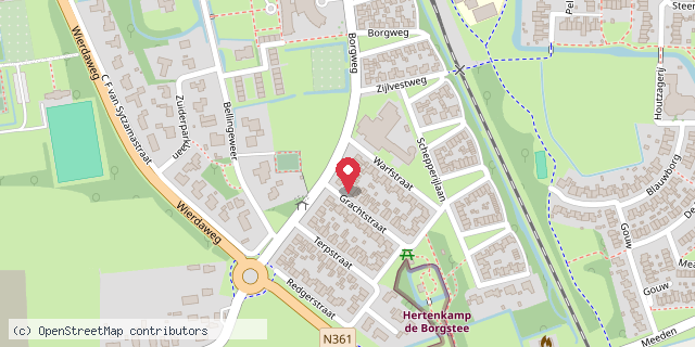 Een kaart met de locatie van Minibieb Watapatja!