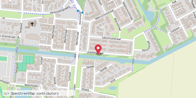 Een kaart met de locatie van Magical Place