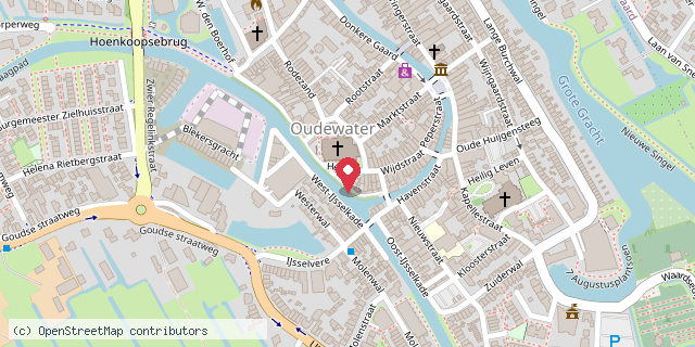 Een kaart met de locatie van Minibieb 'het helletje'