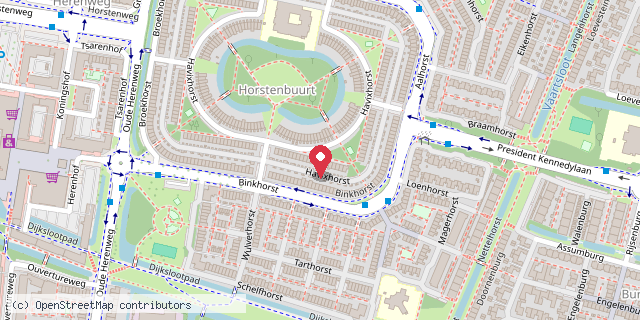 Een kaart met de locatie van GuidoR