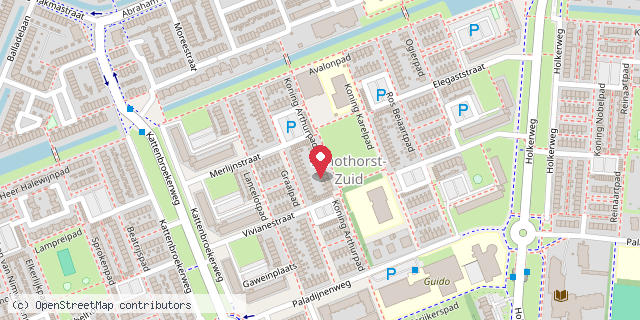 Een kaart met de locatie van Bert Bos
