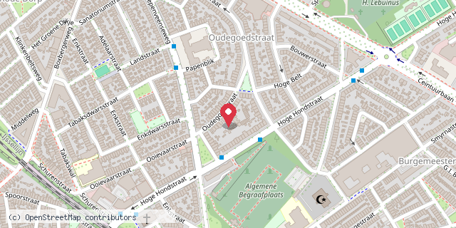 Een kaart met de locatie van Copyvilla