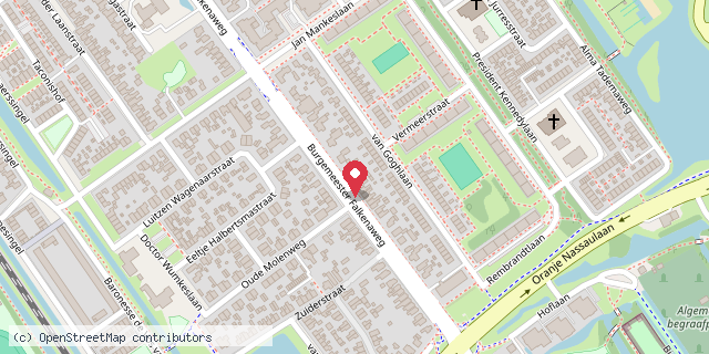 Een kaart met de locatie van Ilse