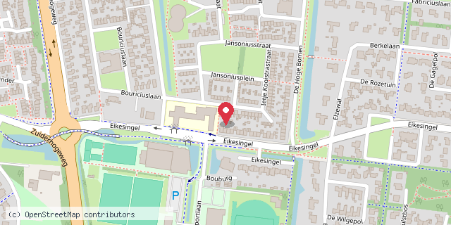 Een kaart met de locatie van Ils Beumer - van der Meulen