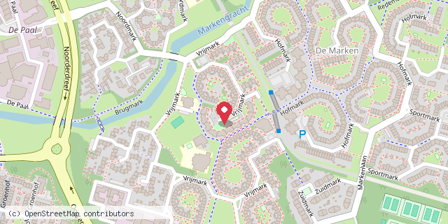 Een kaart met de locatie van Kim Uyleman
